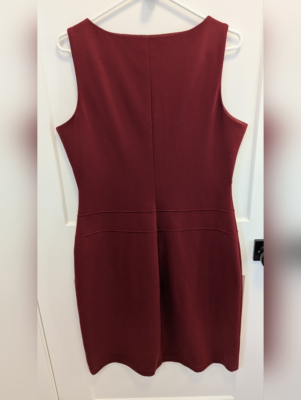 BCBG Max Azria Burgundy Bodycon Dress | Cocktail, Wedding Guest - Picture 5 of 6
